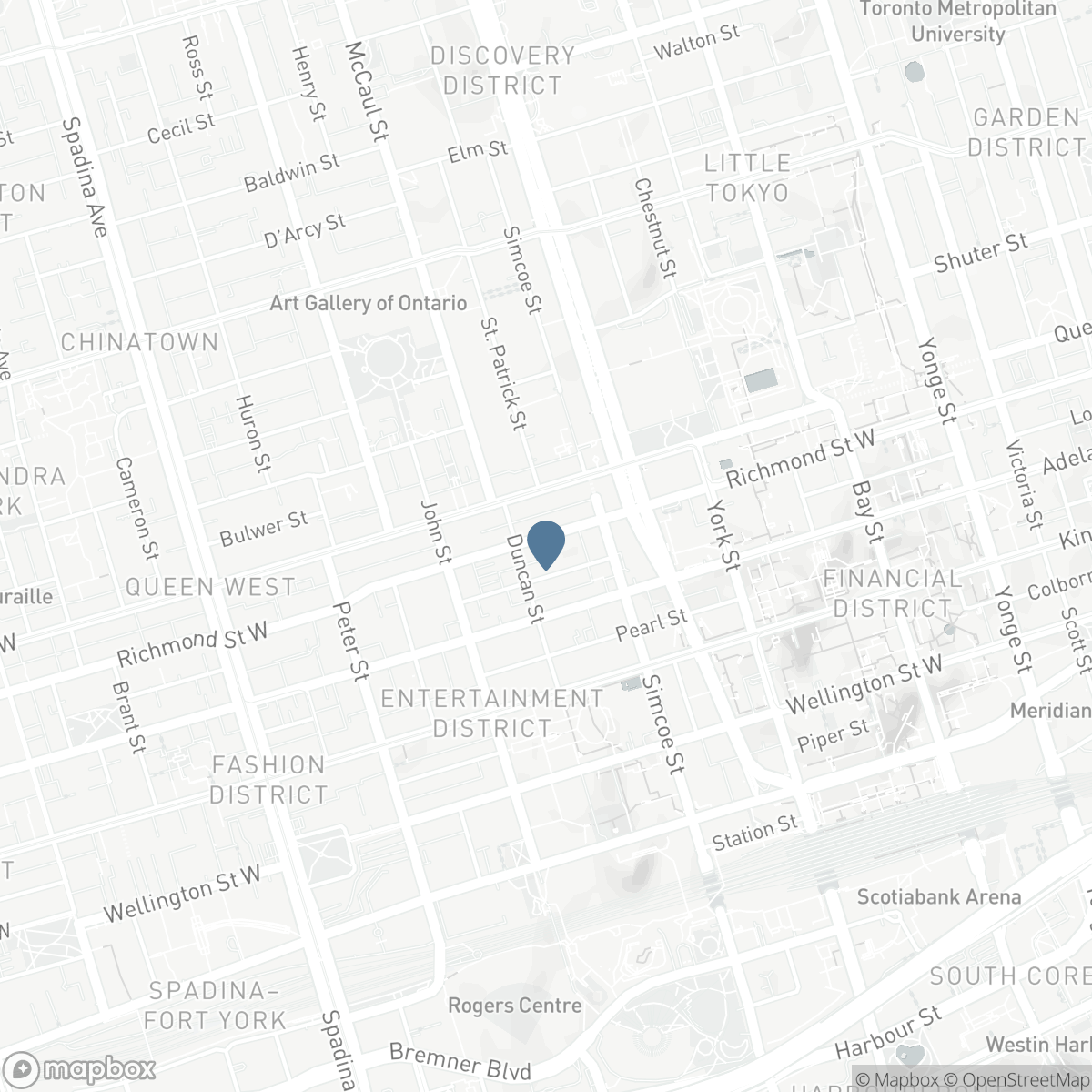 1708 - 199 RICHMOND STREET W, Toronto, Ontario M5V 0H4